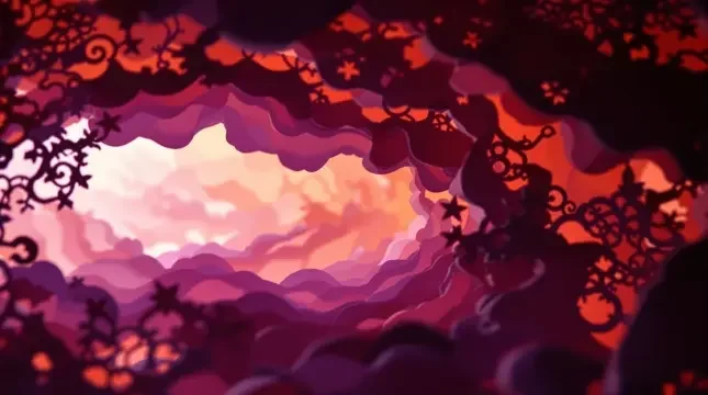 纸雕光影：层叠纸张的立体魔法